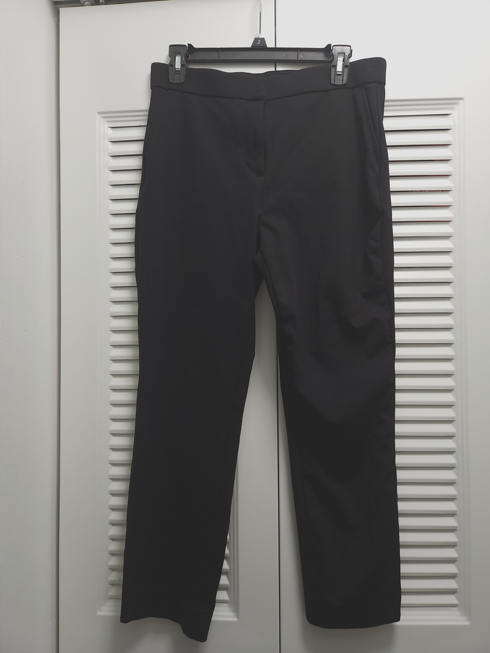 Banana Republic Black Slim Ankle Pants Size 8 Work Career Dressy